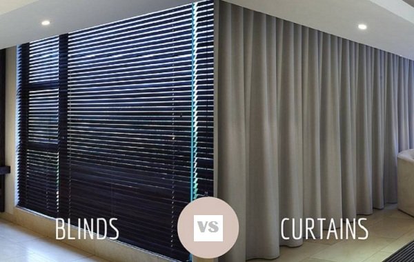 Window blinds vs curtains